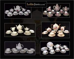 Leilão Online de Serviços de Café/ Chá em Porcelana