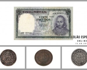 Leilão Online de Numismática e Notafilia de Setembro 2019