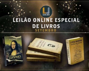 Grande Leilão Online Especial LIVROS Setembro 2021