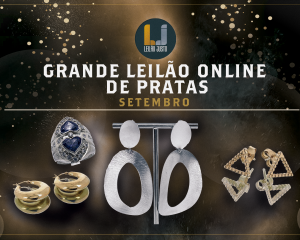 Grande Leilão Online de Pratas de Setembro 2021