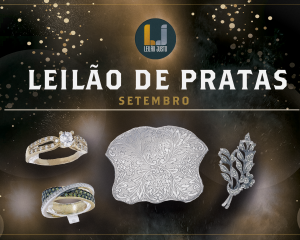 Leilão Online de Pratas de Setembro de 2021