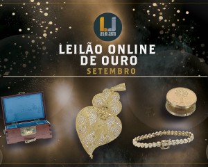 Leilão Online de OURO de Setembro de 2021