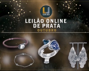 Leilão Online de Prata de Outubro de 2021