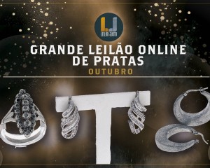 Grande Leilão Online de Pratas de Outubro 2021