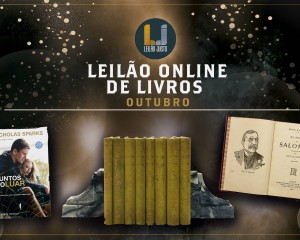 Leilão Online de LIVROS de OUTUBRO 2021