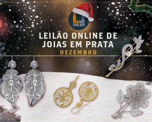 Leilão Online de Joias em Prata de Dezembro 2021