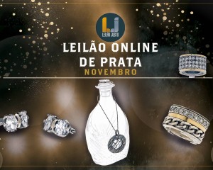 Leilão Online de Prata - Novembro de 2021