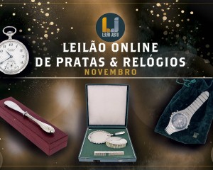 Leilão Online de Pratas & Relógios de Novembro de 2021