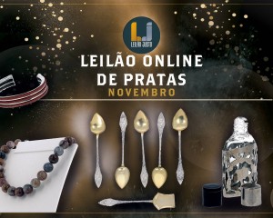 Leilão Online de PRATAS de Novembro de 2021