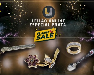 Leilão Online Especial FLASH de PRATAS - Dezembro 2021