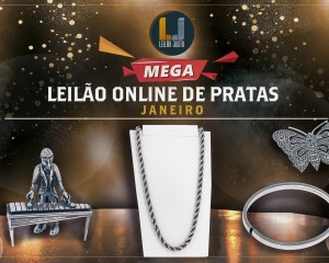 MEGA Leilão Online de PRATAS de Janeiro 2022