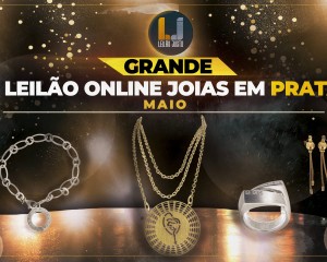 Leilão Online de JÓIAS em PRATA - MAIO 2022