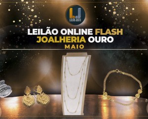 Leilão Online FLASH Joalheria OURO