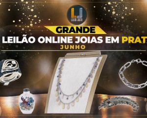 Grande Leilão Online de Joias em PRATA - Junho 2022