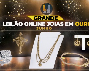 GRANDE Leilão Online de JOIAS em OURO - Junho 2022