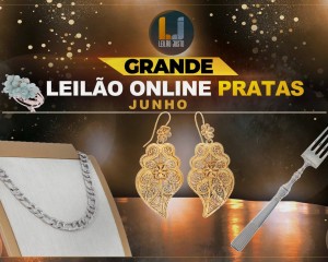 GRANDE Leilão Online de PRATAS de Junho de 2022