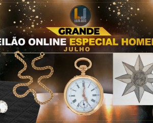 Grande Leilão Online ESPECIAL HOMENS - Julho 2022