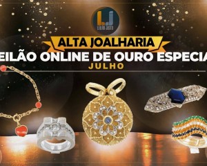 Leilão Online Especial ALTA JOALHARIA - Julho 2022