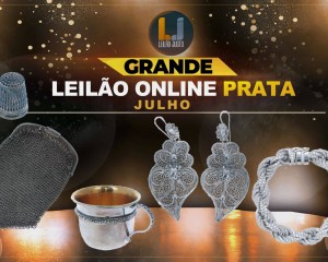 GRANDE Leilão Online de PRATA de Julho de 2022