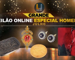 Grande Leilão Online Especial HOMENS de Julho de 2022