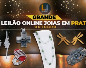 Grande Leilão Online de Joias em PRATA - Outubro 2022