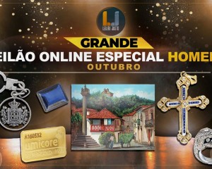 Grande Leilão Online Especial HOMENS - Outubro 2022