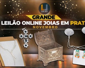 Grande Leilão Online de Joias em PRATA - Novembro 2022