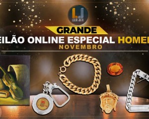 Grande Leilão Online Especial HOMEM - Novembro 2022