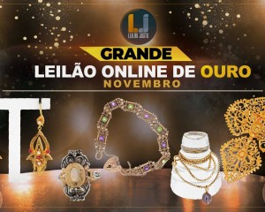 Grande Leilão Online de Ouro - Novembro 2022