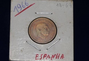 Moedas de ESPANHA anos 60