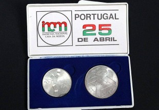 Moedas em PRATA 25 de Abril 1974