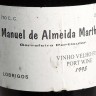 Vinho Velho Fino, 1995 Manuel Almeida Martha