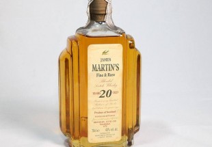 Garrafa Whisky James Martin's 20 anos