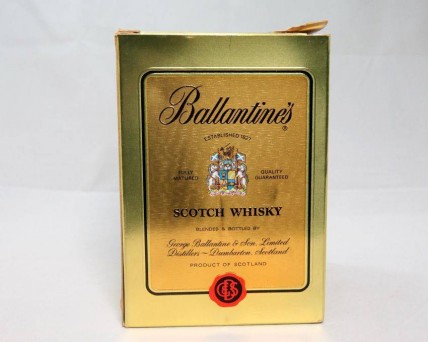 GARRAFA DE WHISKY BALLANTINES