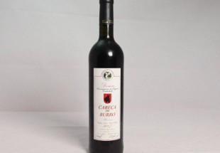 GARRAFA DE VINHO TINTO CABEÇA DE BURRO