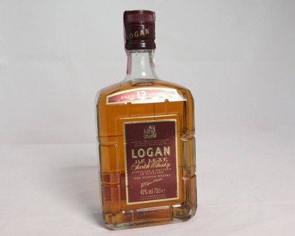 GARRAFA DE WHISKY LOGAN, 12 ANOS.