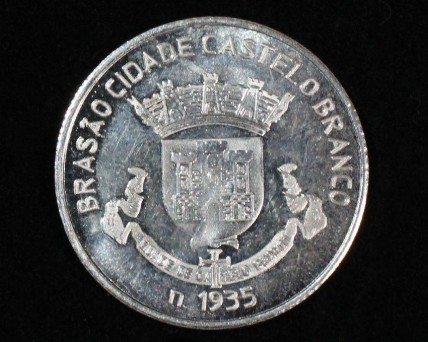 Medalha Brasão Cidade Castelo Branco