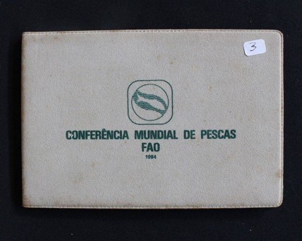  Moeda 'Brilhante não circulada' de 250$00 alusiva á Conferencia mundial de PESCAS - Fao, em carteira devidamente lacrada