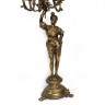 Candelabro em Bronze Dourado