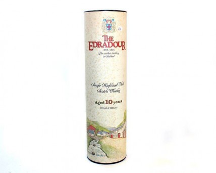 Garrafa de Whisky The Edradour 10 anos , single Malt