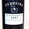 Garrafa de Vinho do porto A.A.Ferreira colheita de 1997