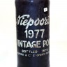 Garrafa de Vinho do Porto NIEPOORT, colheita de 1977