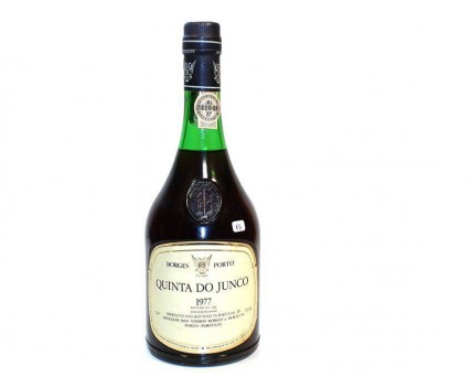 Garrafa de Vinho do Porto BORGES , Quinta do Junco 1977