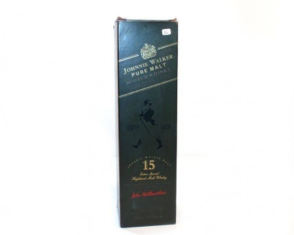 Garrafa de Whisky Johnnie Walker 15 anos