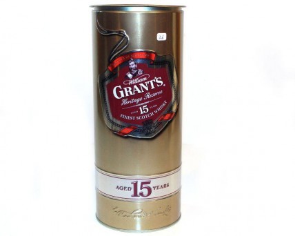 Garrafa de Whisky Grant's Heritage Reserve 15 anos