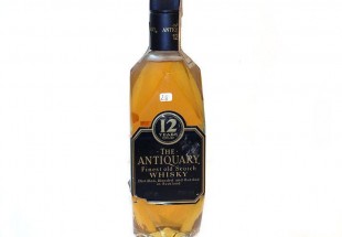 Garrafa de Whisky The Antiquary Finest old Scotch 12 anos