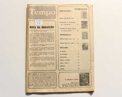 Revista Antiga, Tempo, Nº 98 de 1972