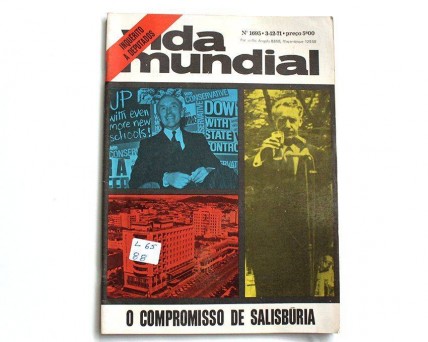 Revista Antiga, Vida Mundial, Nº 1695 de 1971