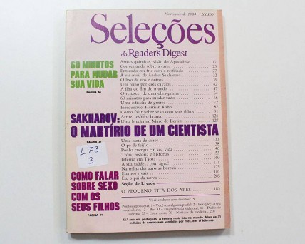  Seleções do Rider's Digest, Novembro de 1984