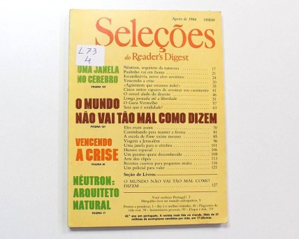  Seleções do Rider's Digest, Agosto de 1984.